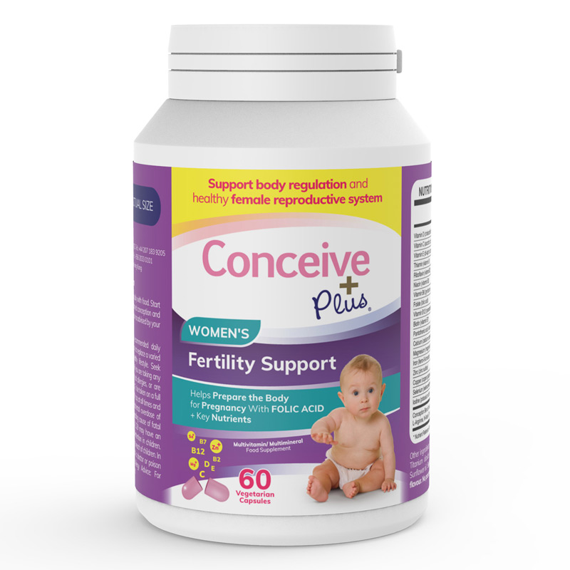 Conceive Plus Womens Fertility Support 60 Caps (6 units)