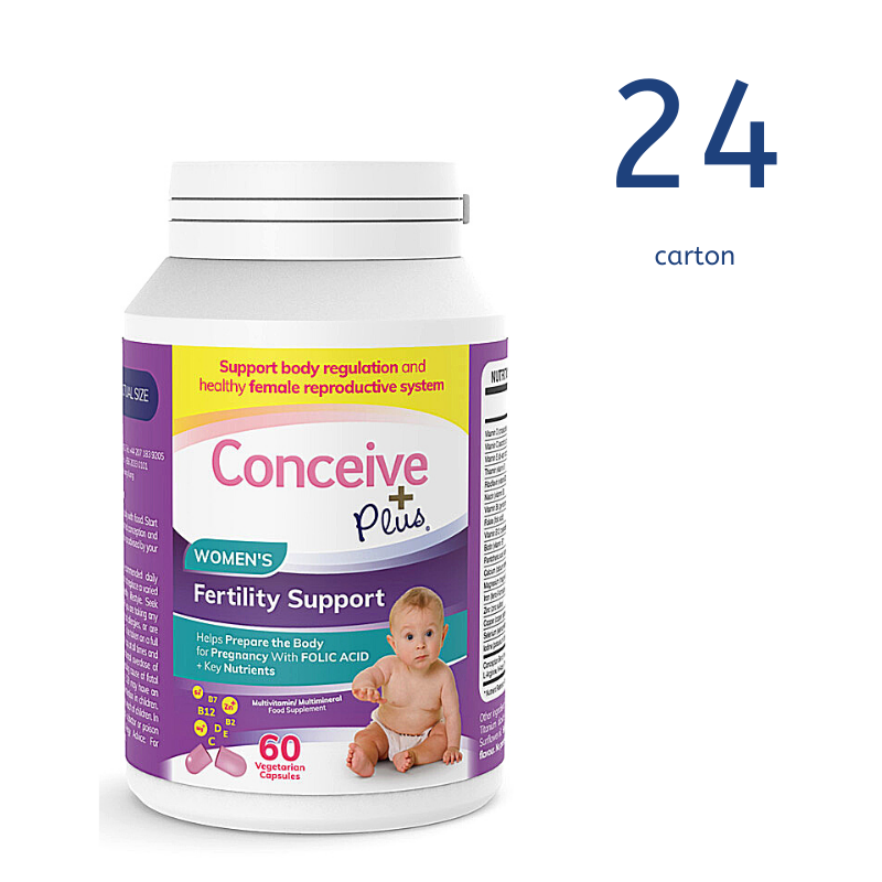 Conceive Plus Womens Fertility Support 60 Caps (Ctn 24 units) (AU)