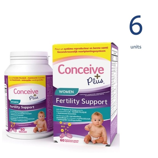 Conceive Plus Women's Fertility Support 60 Caps (FR/DU) (6 units)