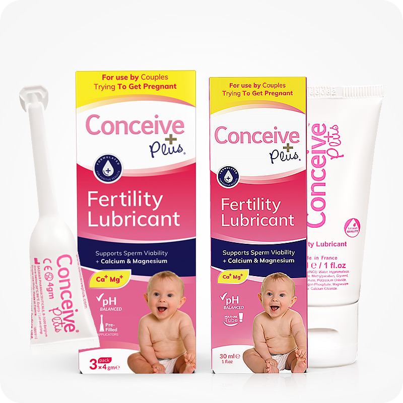 Conceive Plus 30ml/1 fl.oz + 3x 4g **Trial Pack**