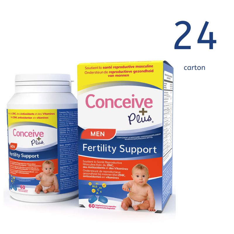 Conceive Plus Men's Fertility Support 60 Caps (FR/DU) (Ctn 24 units)